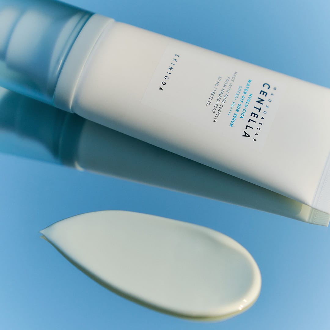 SKIN1004 Madagascar Centella Hyalu-Cica Water-Fit Sun Serum Twin Pack 50ml*2 — official product image 5