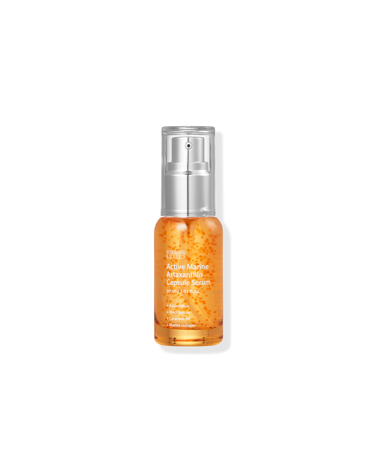 SUNGBOON EDITOR Active Marine Astaxanthin Mask 23ml*10ea — official product image 2