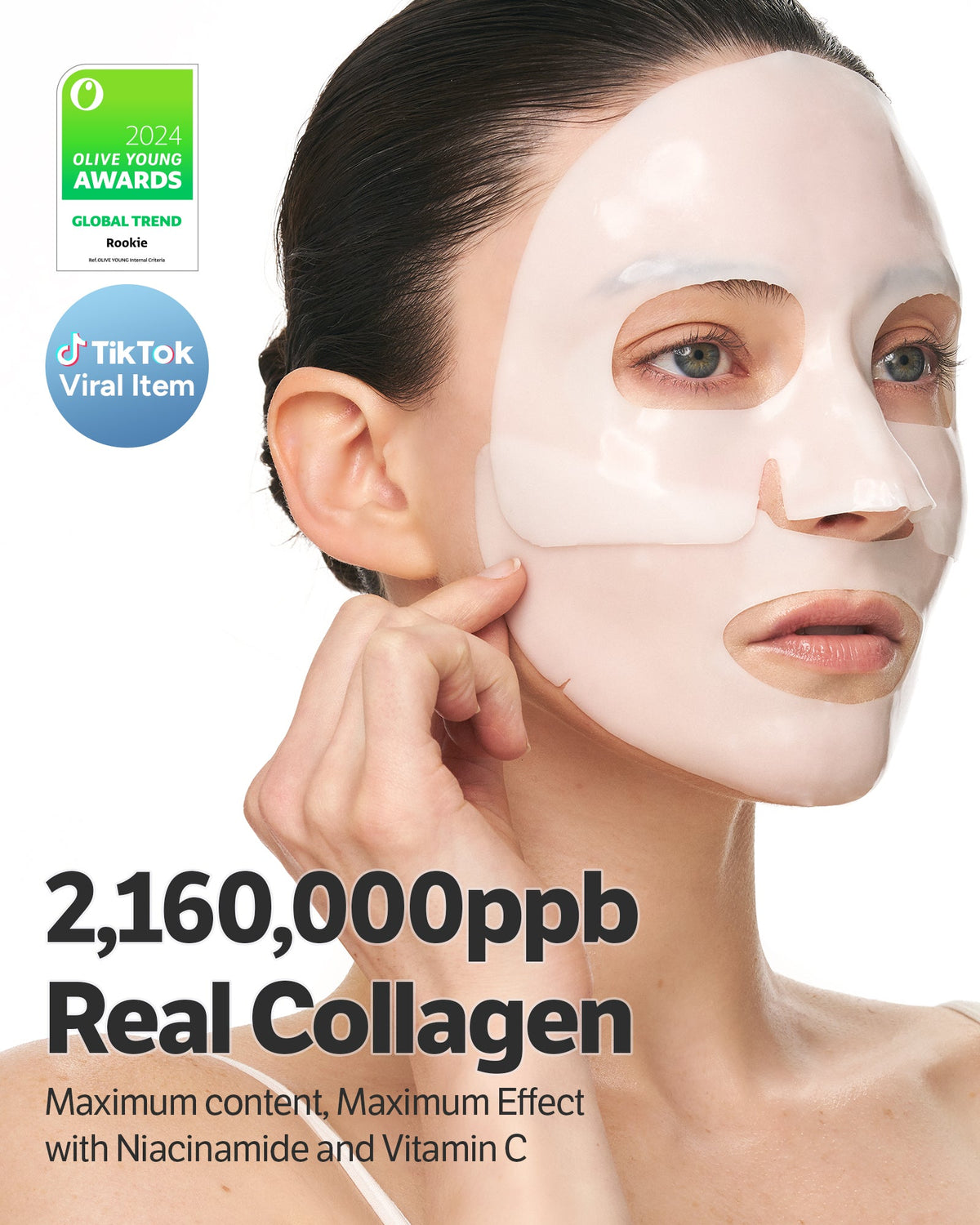 SUNGBOON EDITOR Deep Collagen Niacin Vita C Brightening Mask 37g*4ea — official product image 6