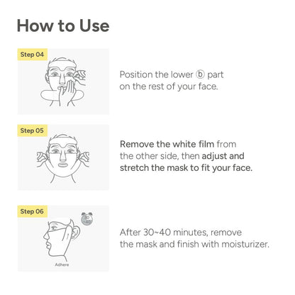 SUNGBOON EDITOR Deep Collagen Retinol Tension Boost Up Mask Set 4pcs — official product image 7