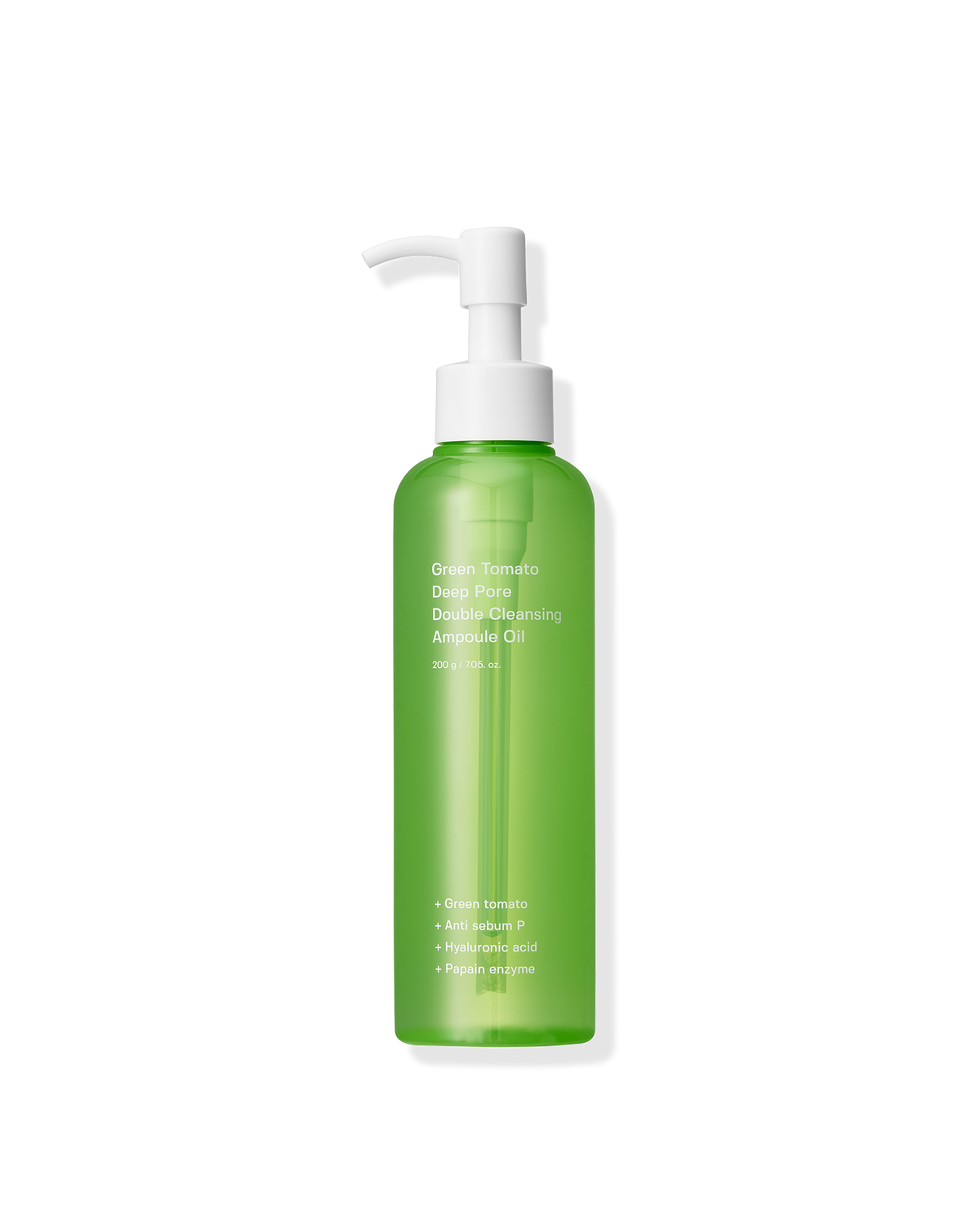 SUNGBOON EDITOR Green Tomato Deep Pore Double Cleansing Ampoule Oil 200g — official product image 2
