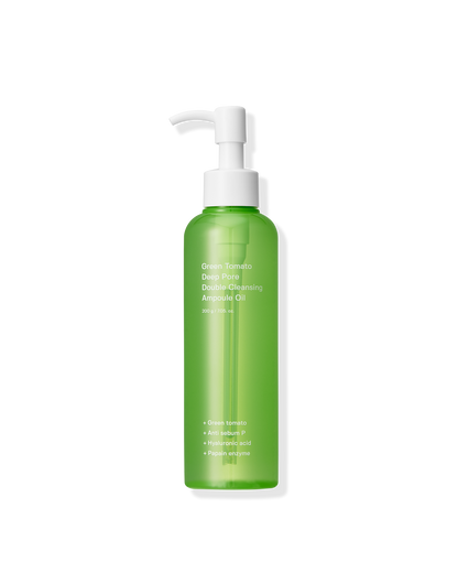 SUNGBOON EDITOR Green Tomato Deep Pore Double Cleansing Ampoule Oil 200g — official product image 2