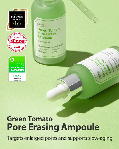 SUNGBOON EDITOR Green Tomato Pore Lifting Ampoule 30ml — official product image 5