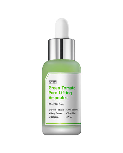 SUNGBOON EDITOR Green Tomato Pore Lifting Ampoule Mask 23g*10pcs — official product image 2