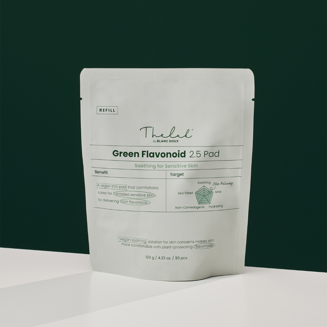 THE LAB by blanc doux Green Flavonoid 2.5 Pad 120g (90p) REFILL — official product image 6