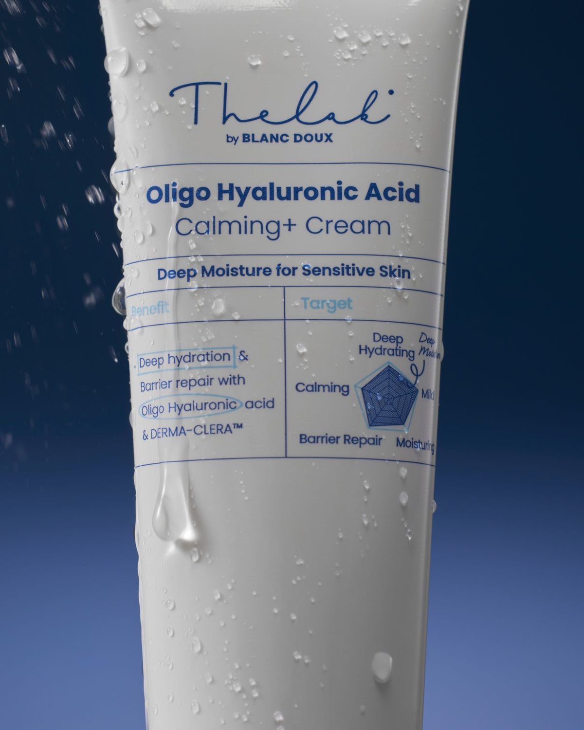 THE LAB by blanc doux Oligo Hyaluronic Acid Calming+ Cream 50ml — official product image 4