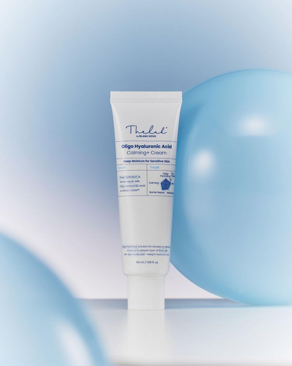 THE LAB by blanc doux Oligo Hyaluronic Acid Calming+ Cream 50ml — official product image 6