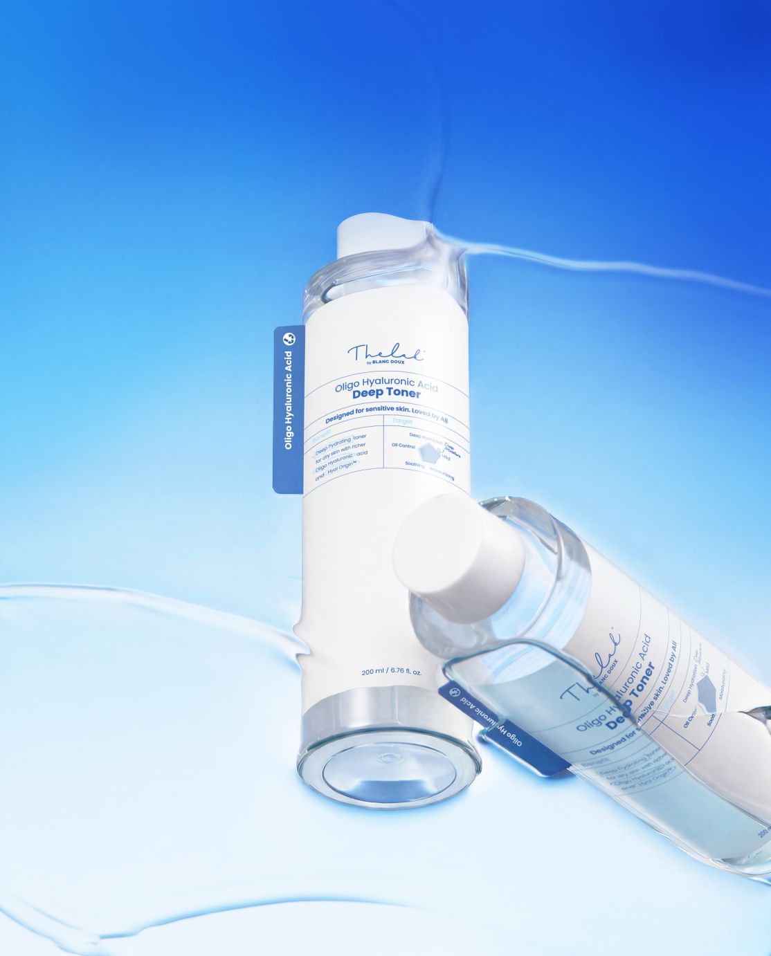 THE LAB by blanc doux Oligo Hyaluronic Acid Deep Toner 200ml — official product image 4