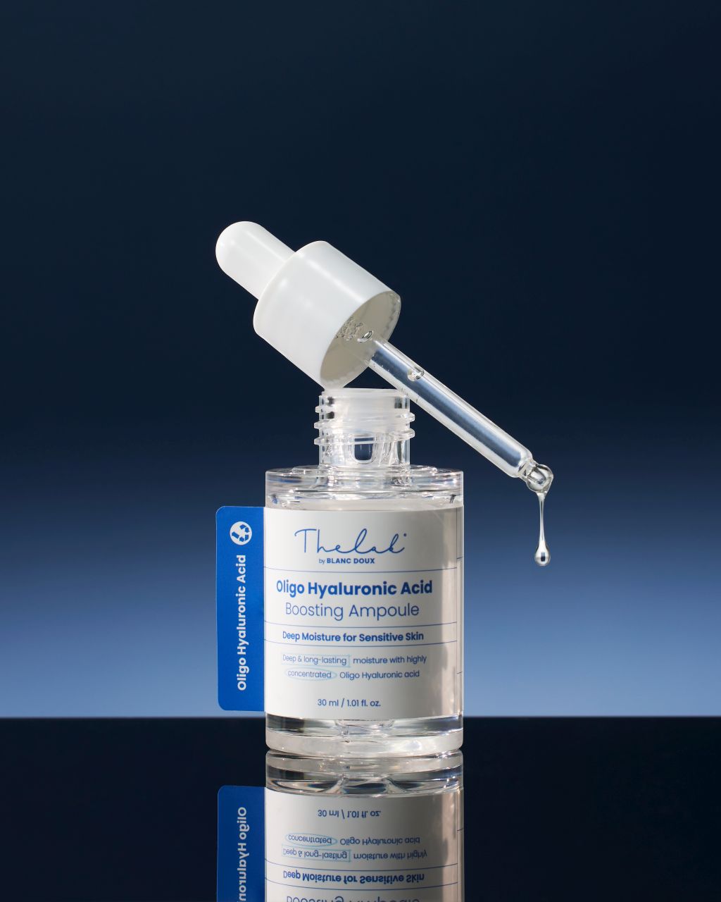 THE LAB by blanc doux Oligo Hyaluronic Acid Boosting Ampoule 30ml — official product image 3