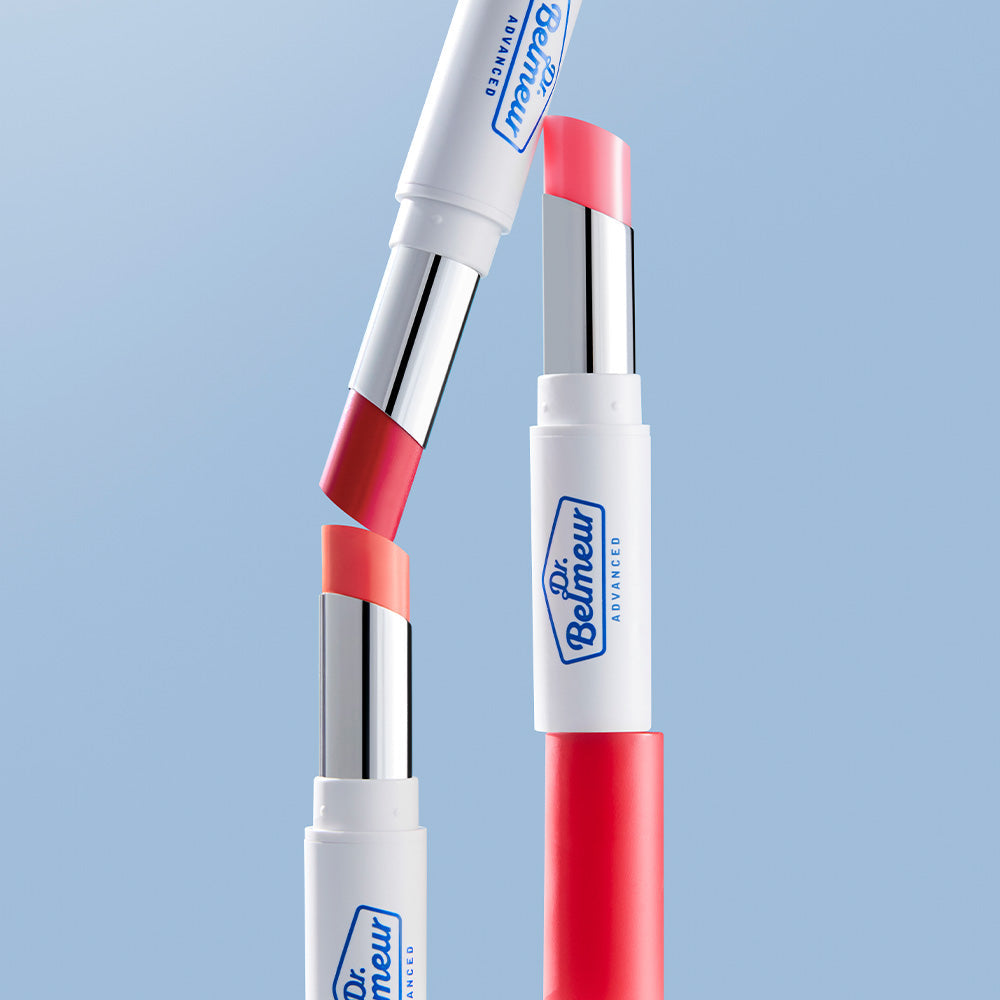 The Face Shop Dr. Belmeur Advance Cica Touch Lip Balm - Coral 5.5g — official product image 4