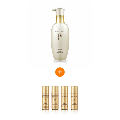 THE WHOO Cheongidan Radiant Cleansing Foam 200ml — official product image 2