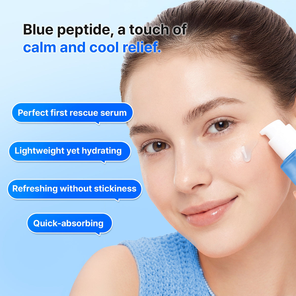 TIAM Blue Peptide Calm Down Serum 30ml — official product image 6