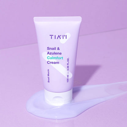 TIAM Snail &amp; Azulene Calmfort Cream 100ml — official product image 4