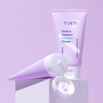 TIAM Snail &amp; Azulene Calmfort Cream 100ml — official product image 5