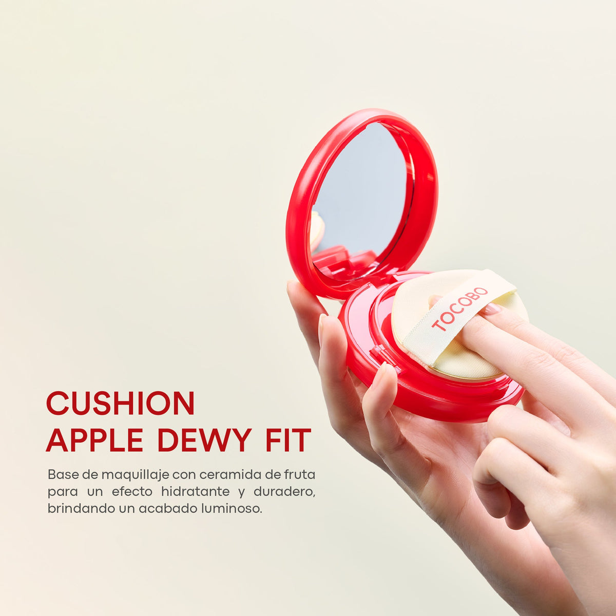 TOCOBO Apple Dewy Fit Cushion 23 HONEY REFILL SET - official product image 6