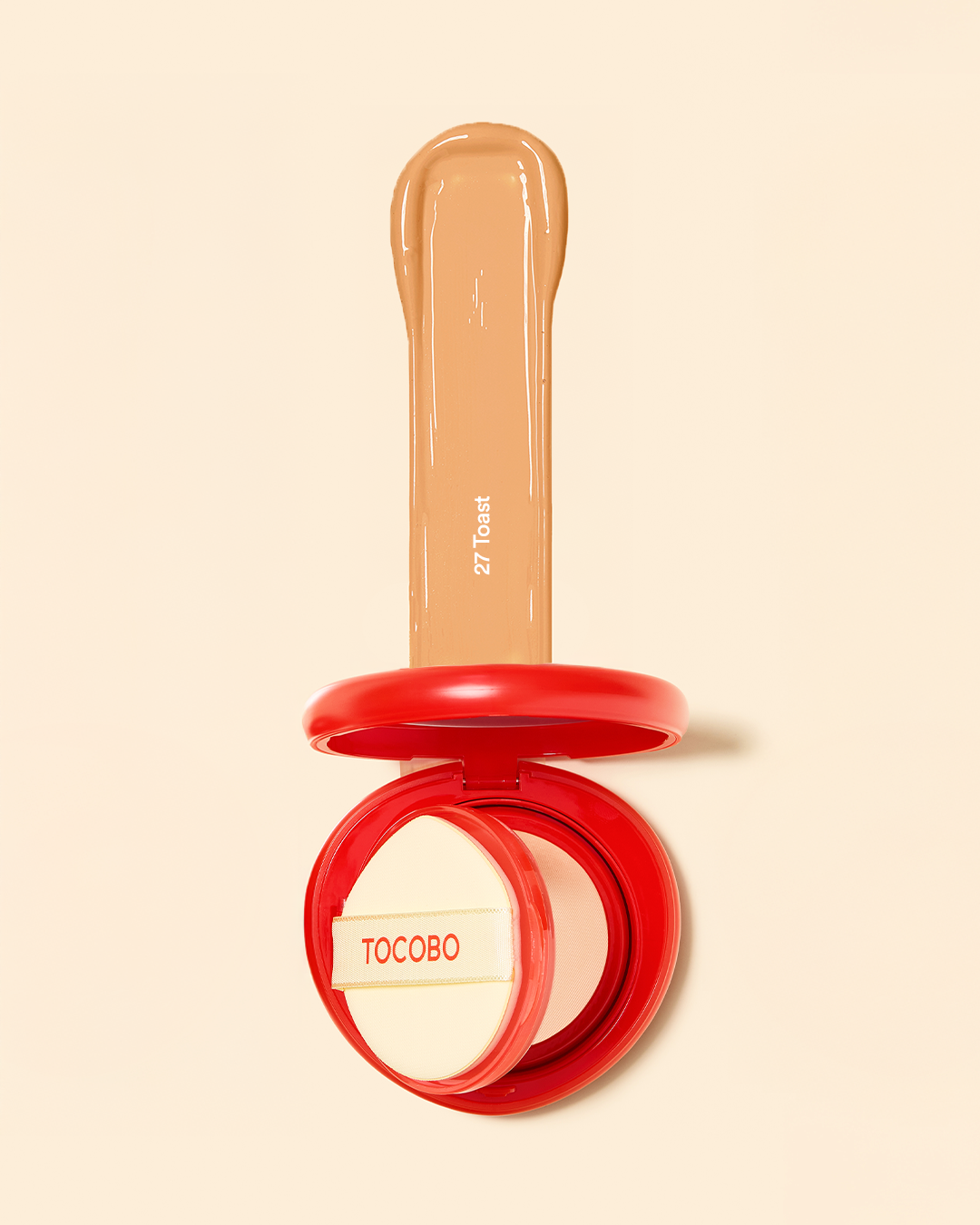 TOCOBO Apple Dewy Fit Cushion 27 TOAST REFILL SET - official product image 7