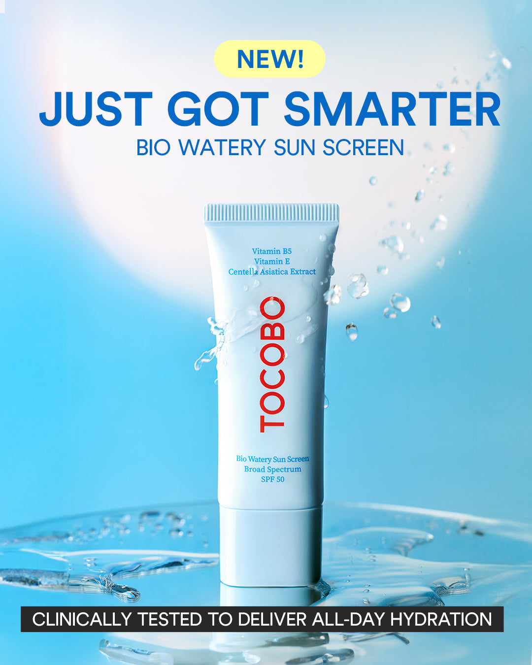 TOCOBO Bio Watery Sun Screen 40ml - official product image 4