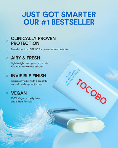 TOCOBO Cotton Airy Sun Stick 19g - official product image 4