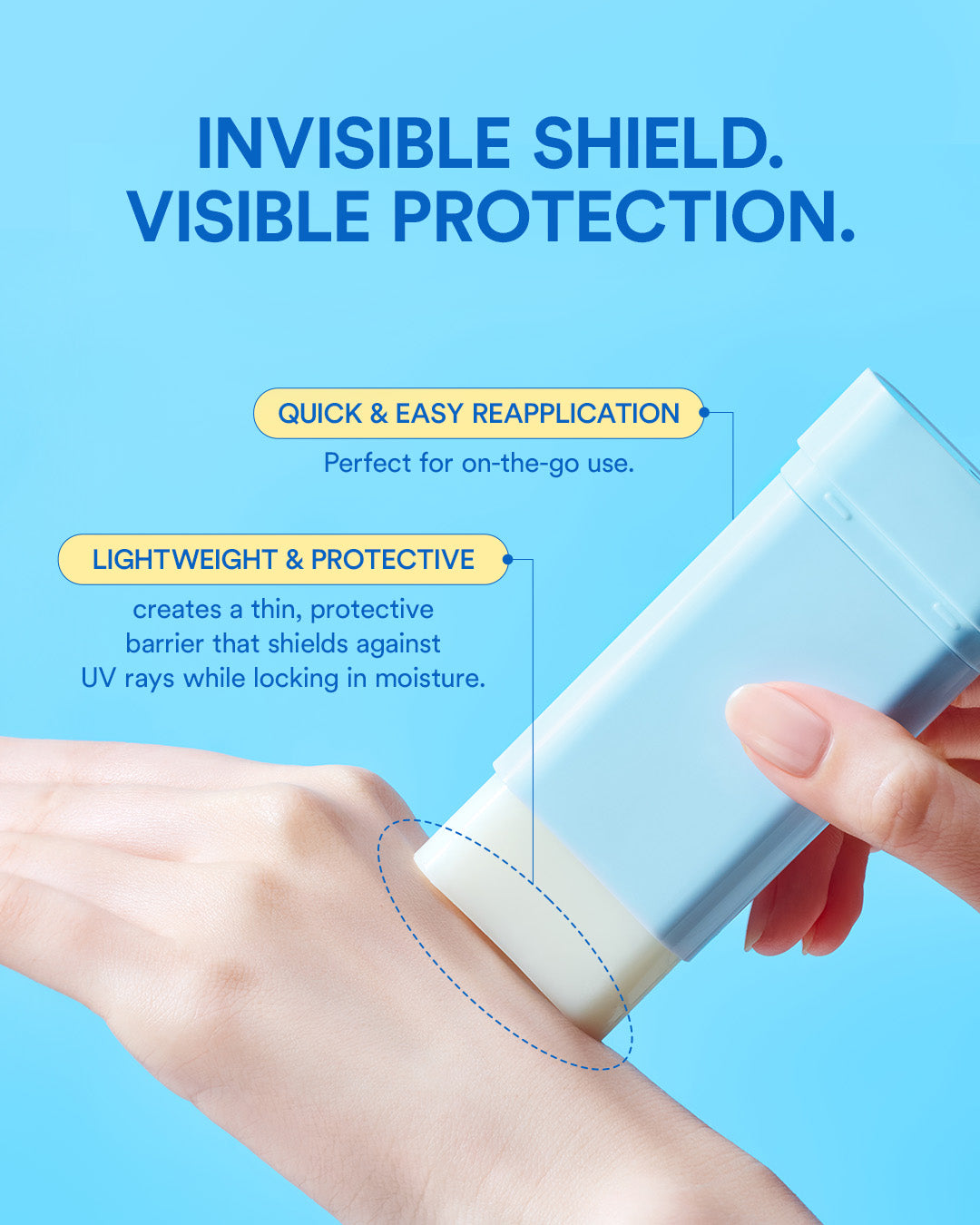 TOCOBO Cotton Airy Sun Stick 19g - official product image 5