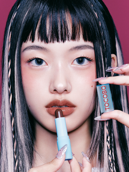 TOCOBO Glass Tinted Lip Balm 011 FLUSH CHERRY 3.5g - official product image 6