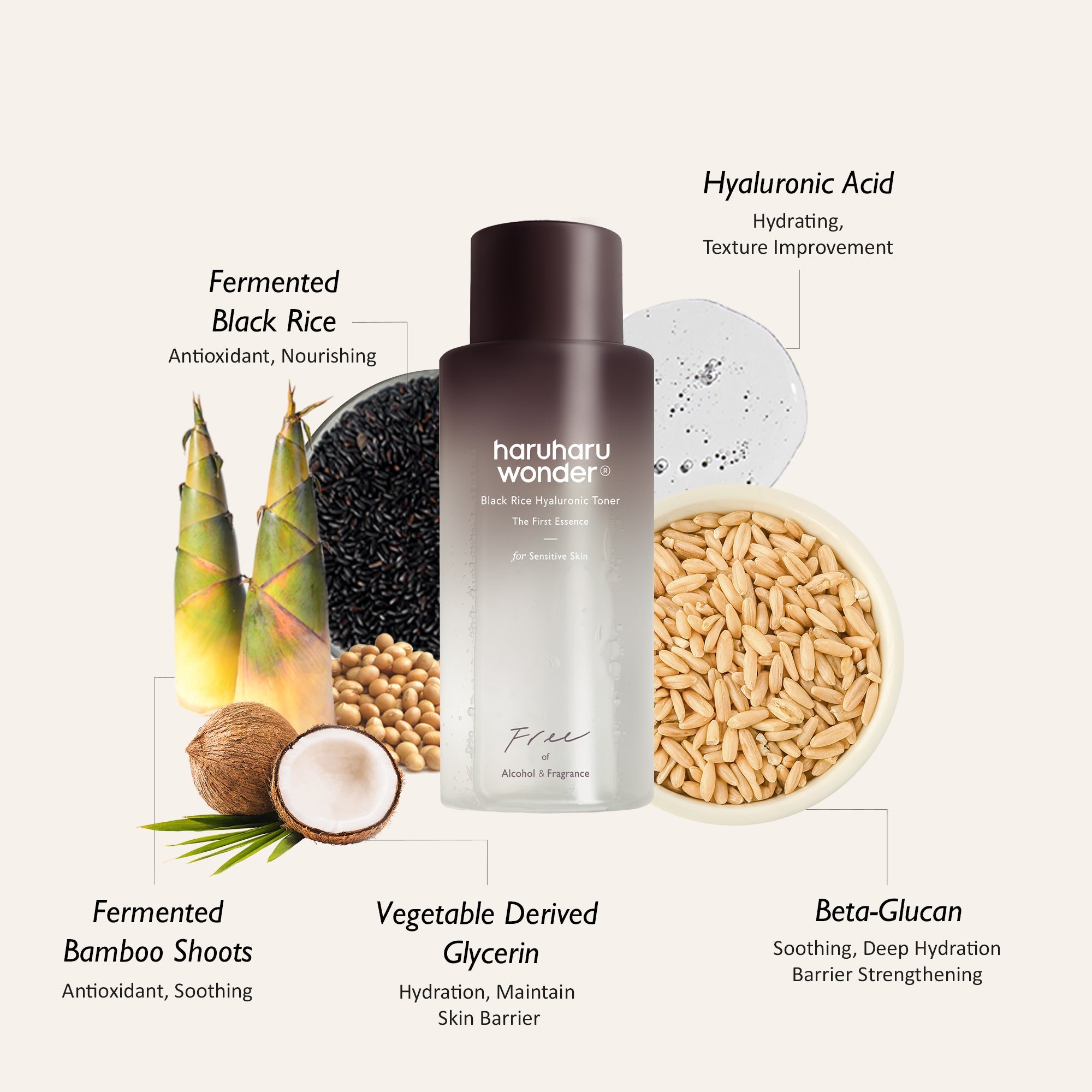 Haruharu Wonder Black Rice Hyaluronic Toner For Sensitive Skin product image 7