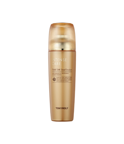 TONYMOLY Intense Care Gold24K Snail Emulsion 140ml - official product image 2