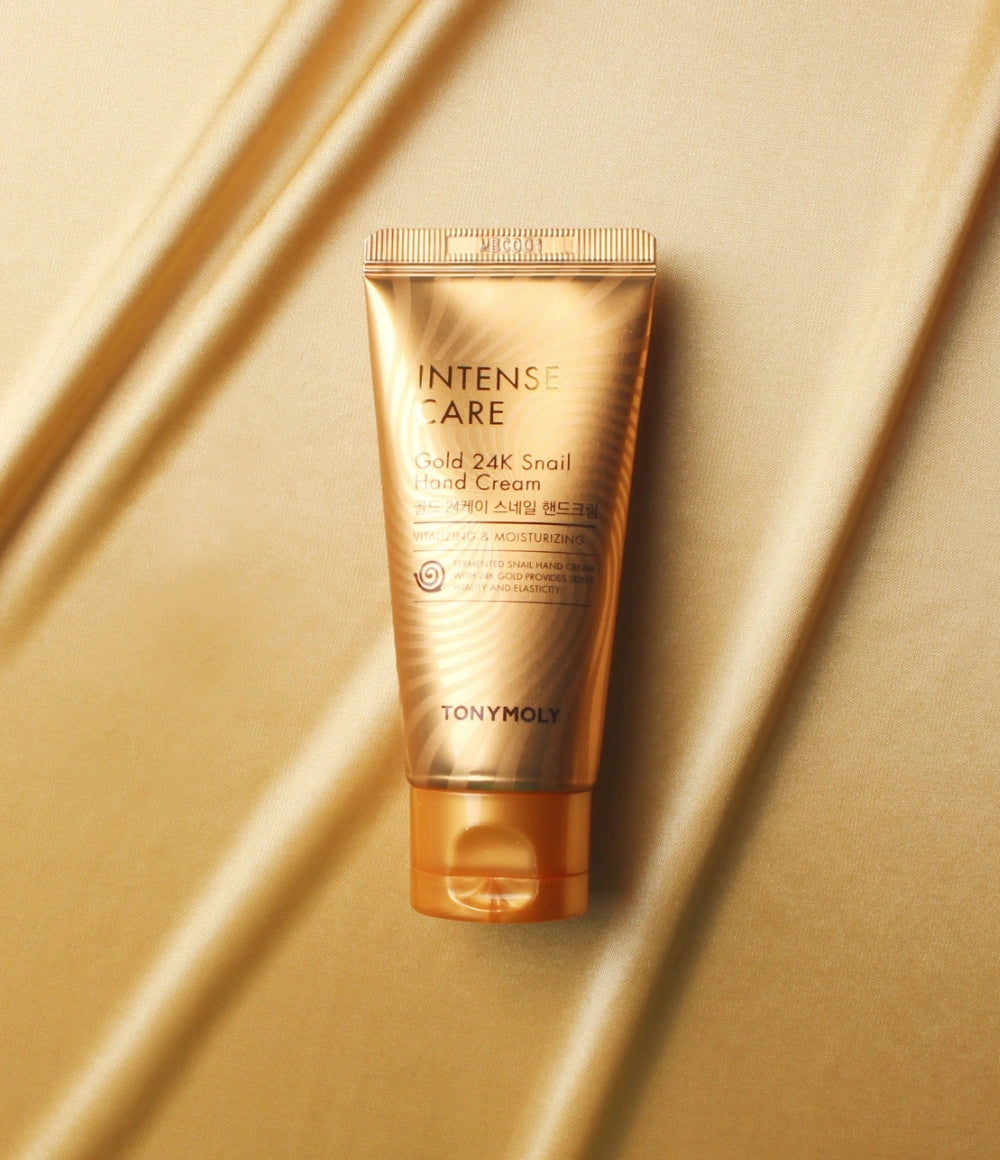 TONYMOLY Intense Care Gold24K Snail Hand Cream 60ml - official product image 3