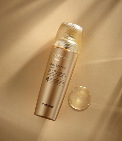 TONYMOLY Intense Care Gold24K Snail Toner 140ml - official product image 3