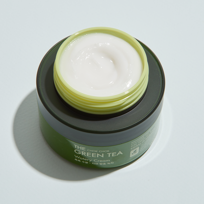 TONYMOLY The Chok Chok Green Tea Watery Moisture Cream 100ml - official product image 7