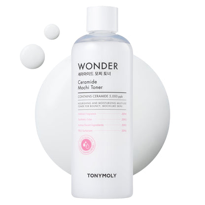 TONYMOLY Wonder Ceramide Mochi Toner 500ml - official product image 3