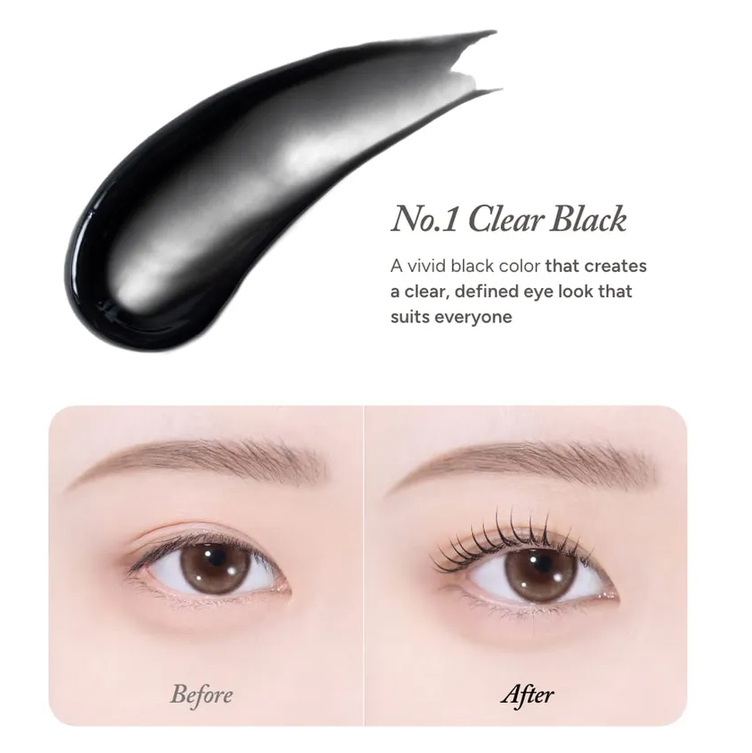 UNLEASHIA A by Unleashia Lift Lock Fixing Mascara No.1 Clear Black 3.7g - official product image 6