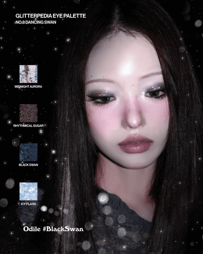 UNLEASHIA Glitterpedia Eye Palette No.2 All of Brown 6.6g_MX - official product image 7