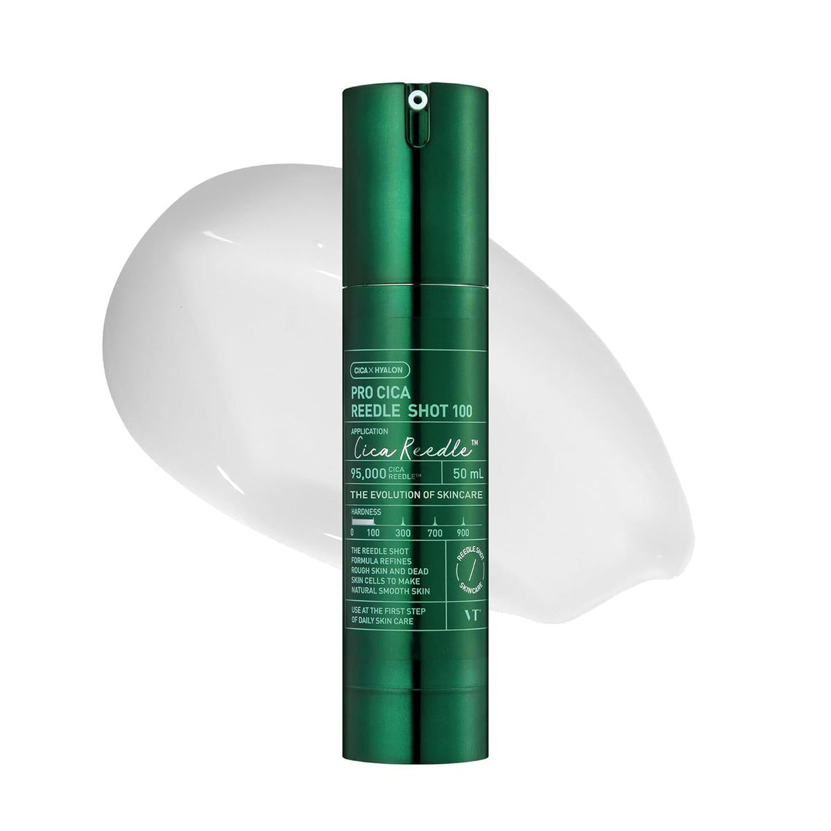 VT Cosmetics 100 PRO CICA Reedle Shot 10ea - official product image 2