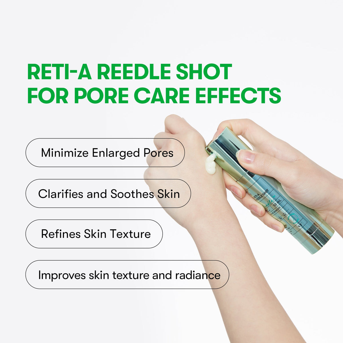 VT Cosmetics 100 RETI-A Reedle Shot 10ea - official product image 4