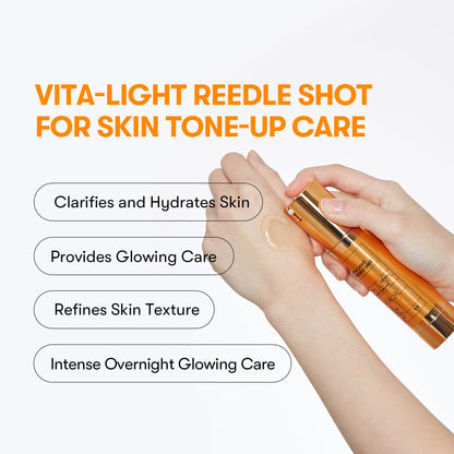 VT Cosmetics 100 VITA-LIGHT Reedle Shot 10ea - official product image 3