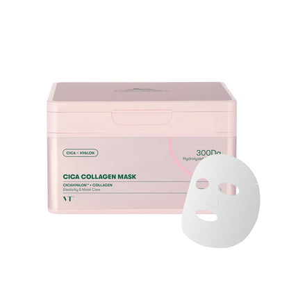 VT Cosmetics CICA Collagen Mask 30ea - official product image 2