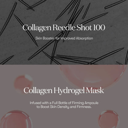 VT Cosmetics COLLAGEN Reedle Shot 100 2STEP Hydrogel Mask - official product image 5