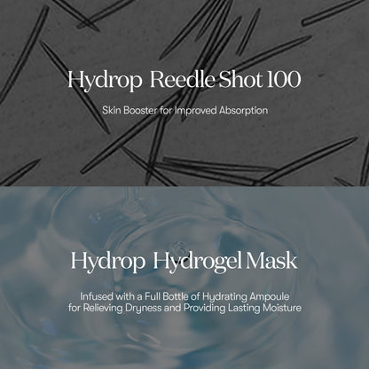 VT Cosmetics HYDROP Reedle Shot 100hl 2STEP Hydrogel Mask - official product image 7