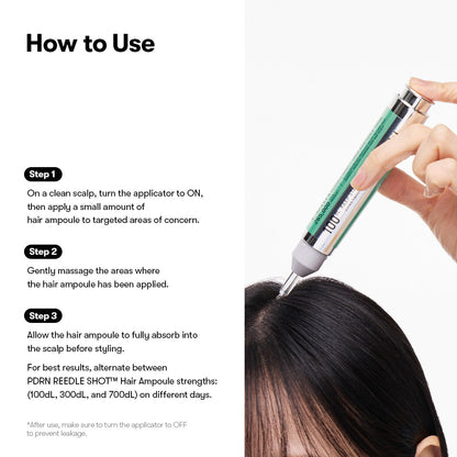 VT Cosmetics PDRN Reedle Shot Hair Ampoule 100dL - official product image 7