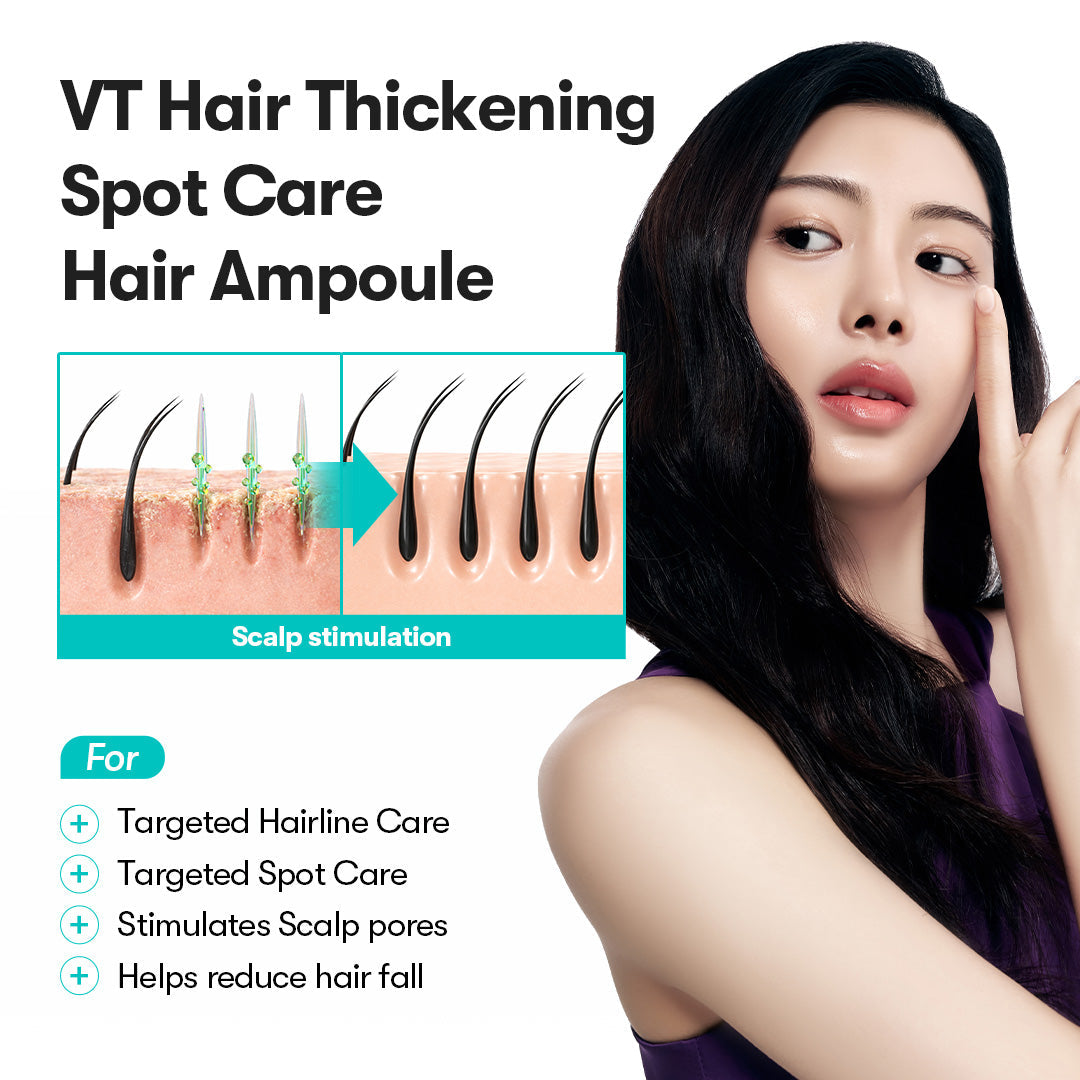 VT Cosmetics PDRN Reedle Shot Hair Ampoule 700dL - official product image 3