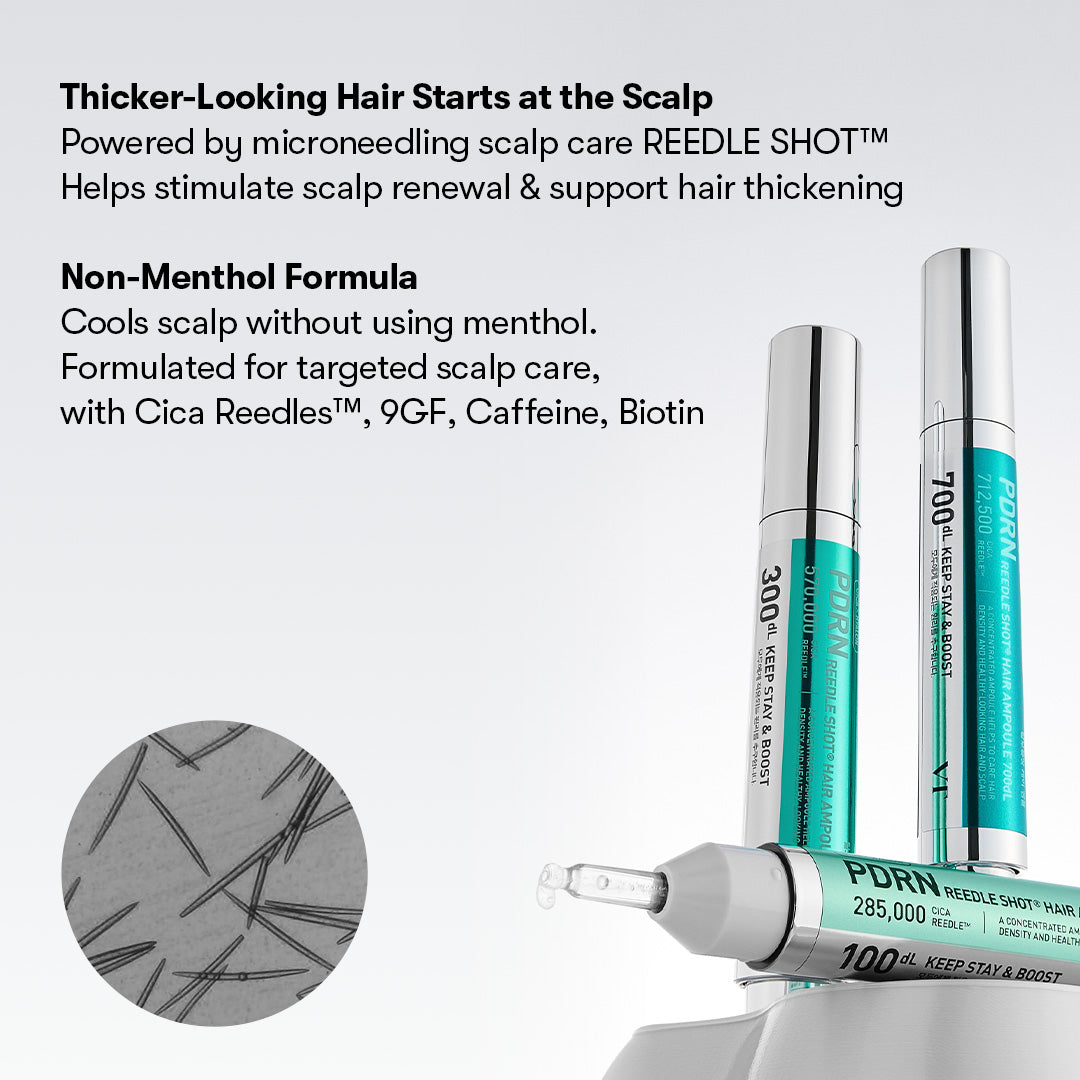 VT Cosmetics PDRN Reedle Shot Hair Ampoule 700dL - official product image 5