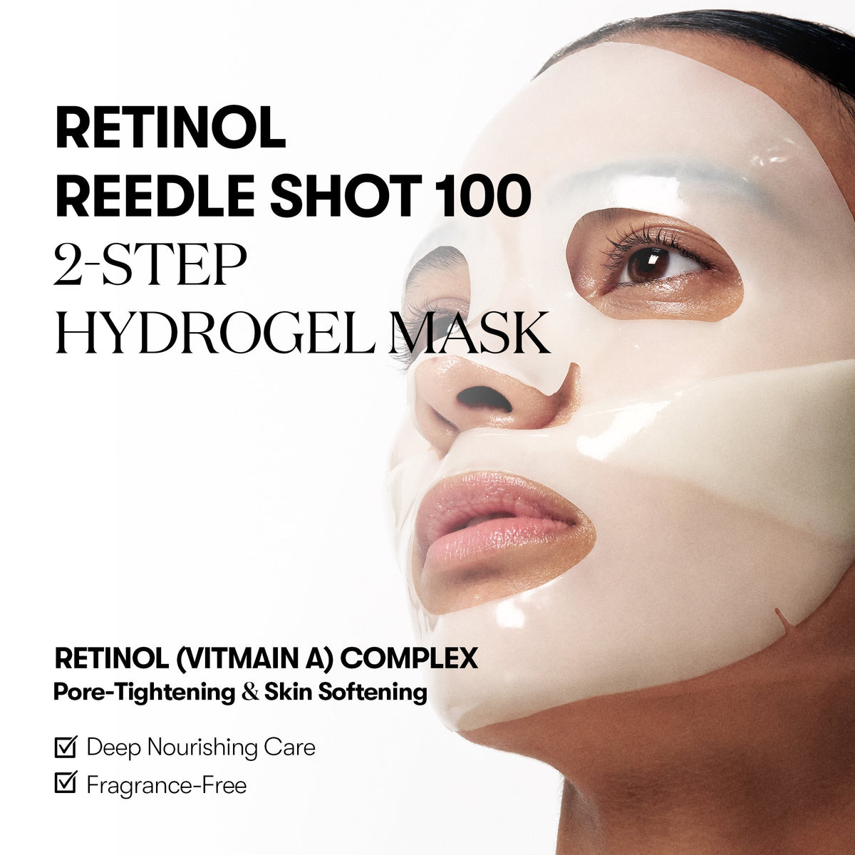 VT Cosmetics RETI-A Reedle Shot 100 2STEP Hydrogel Mask 4ea - official product image 3