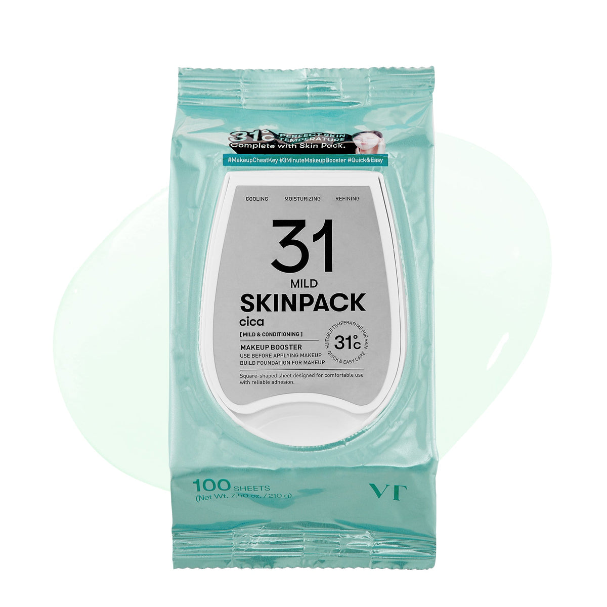 VT Cosmetics Skin Pack (MILD) 250g - official product image 2